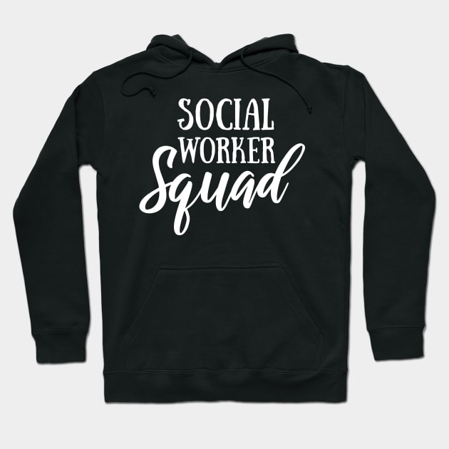 Funny Social Worker Graduation Gift Social Worker Gradution Gift social worker gifts Social Worker Squad Hoodie by Gaming champion